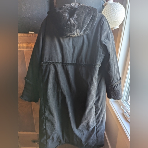 Jones New York Black Coat - Picture 3 of 6